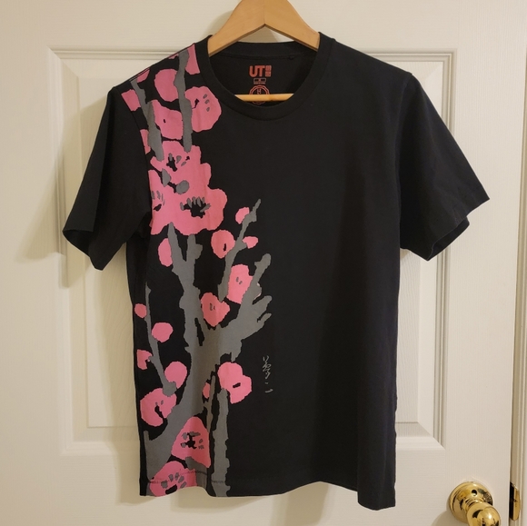 Uniqlo Shirts Uniqlo Cherry Blossom Shirt Poshmark